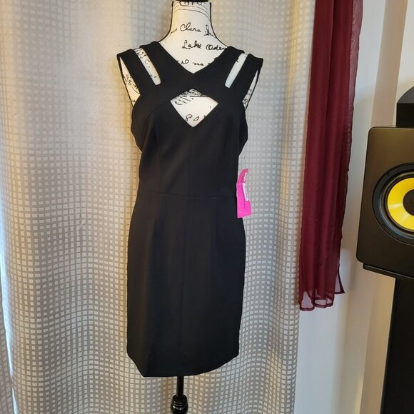 NWT Betsey Johnson Black Dress - Size 6 - Picture 11 of 11